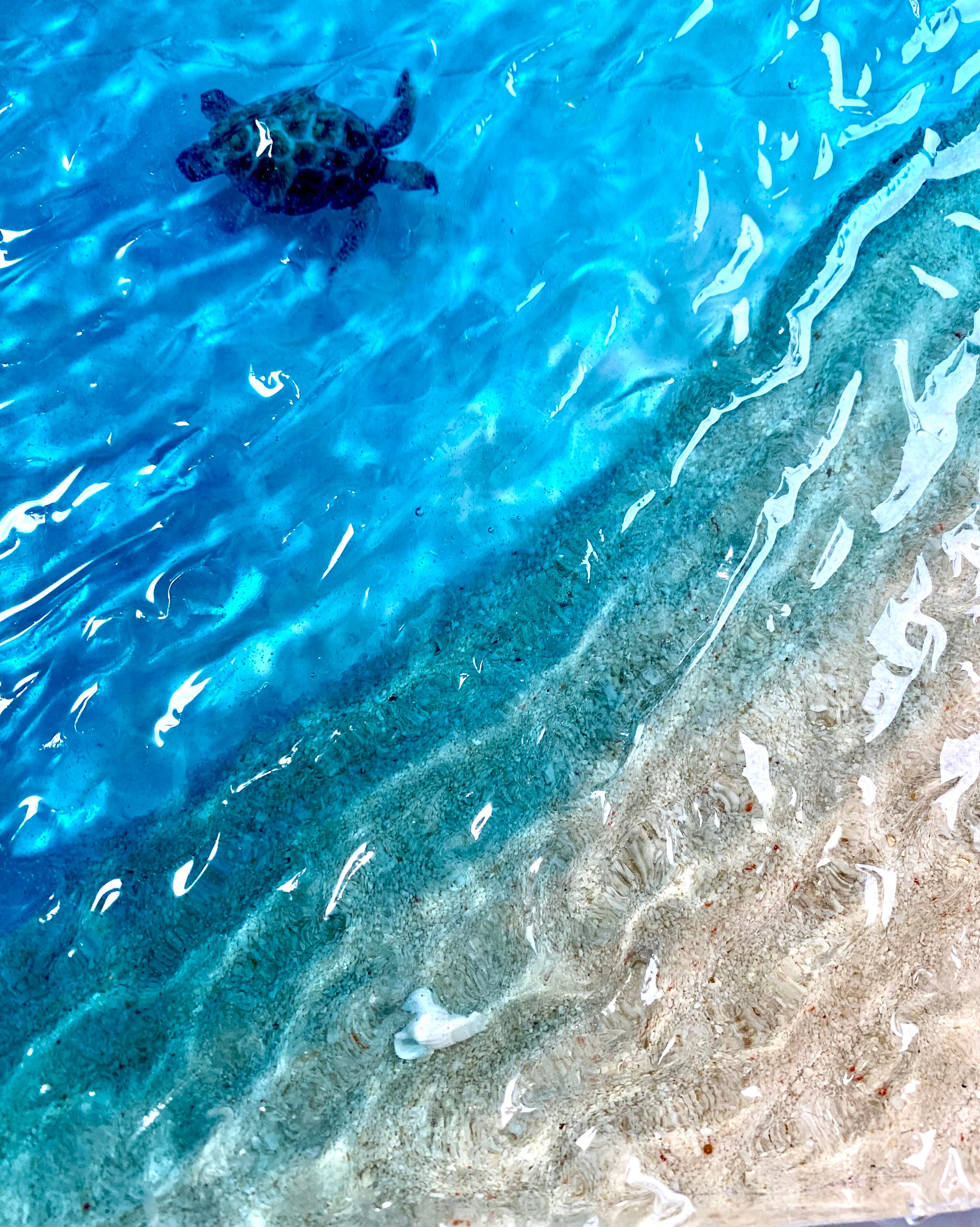 レジンアート　波紋　海アート　インテリアパネル　オーシャンアート レジンアート波紋海アートオーシャンアートインテリアパネル