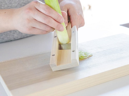 木製調理器　「ねぎスライス」　BOX包装Type　送料無料