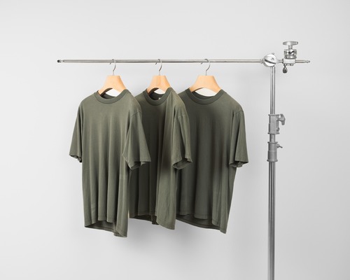 [1995s] "French Military" Cotton T-Shirt - Contractor: GILLES (Made in France)