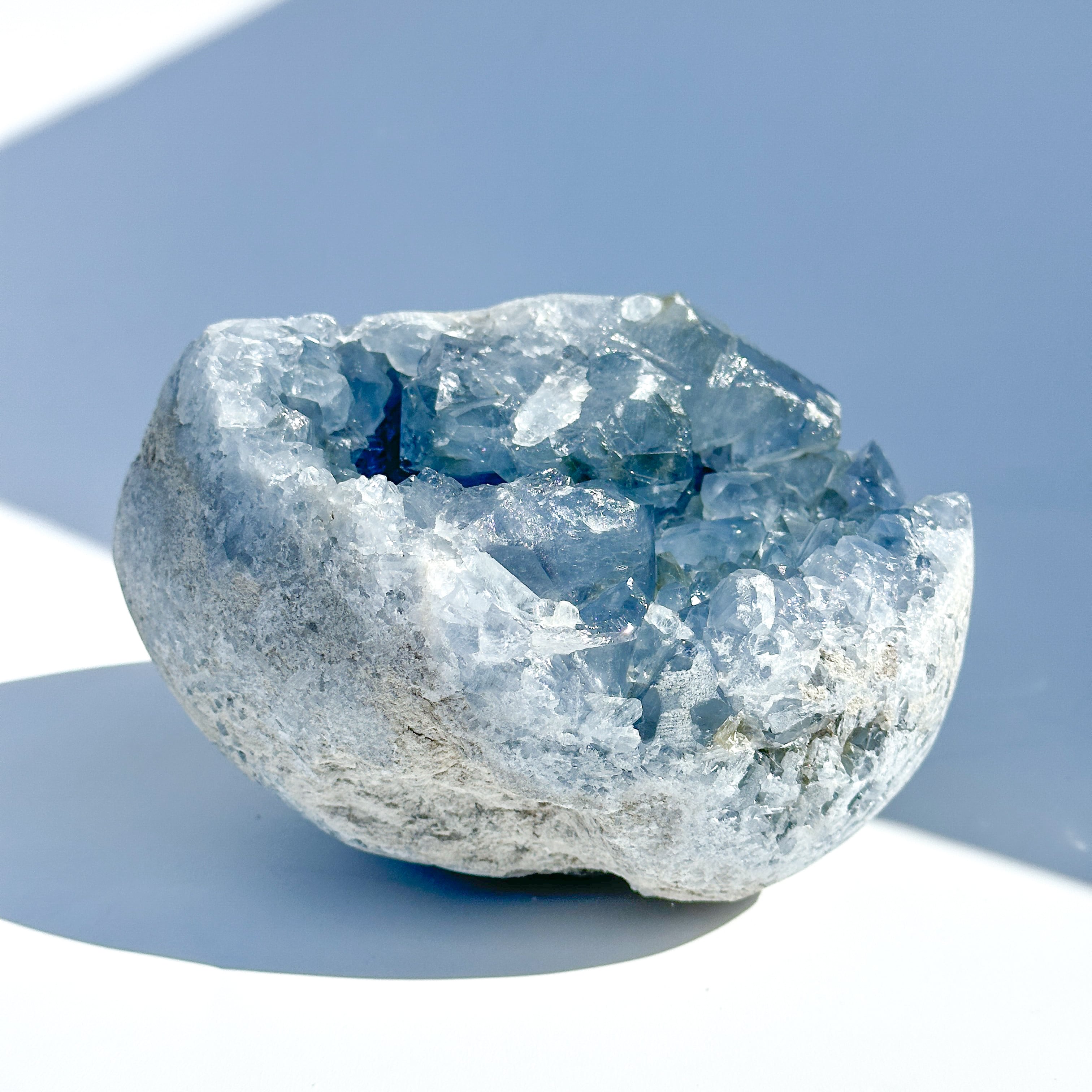 Bigセレスタイト 原石 41◇ Celestite ◇天然石・鉱物・パワーストーン