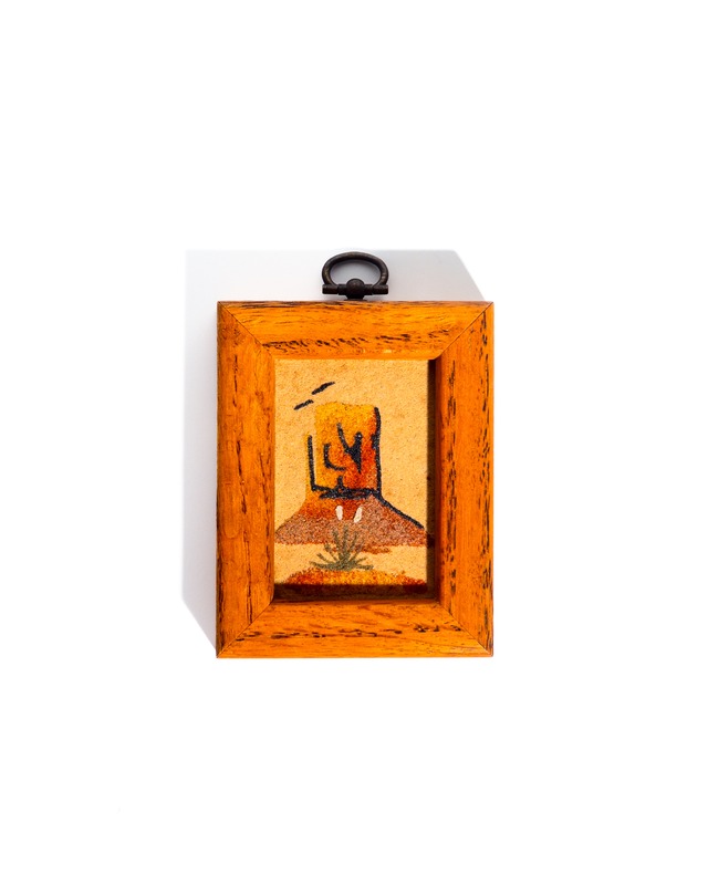 Native American Sand Painting (Frame in)