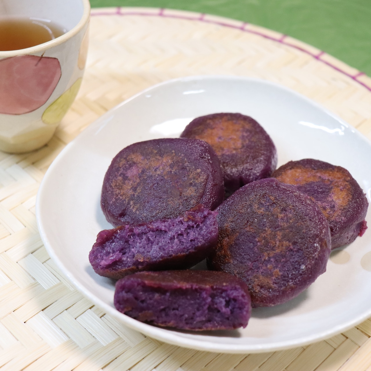 【直接引取限定！地元応援特別価格】冷凍紫芋ペースト　約1kg