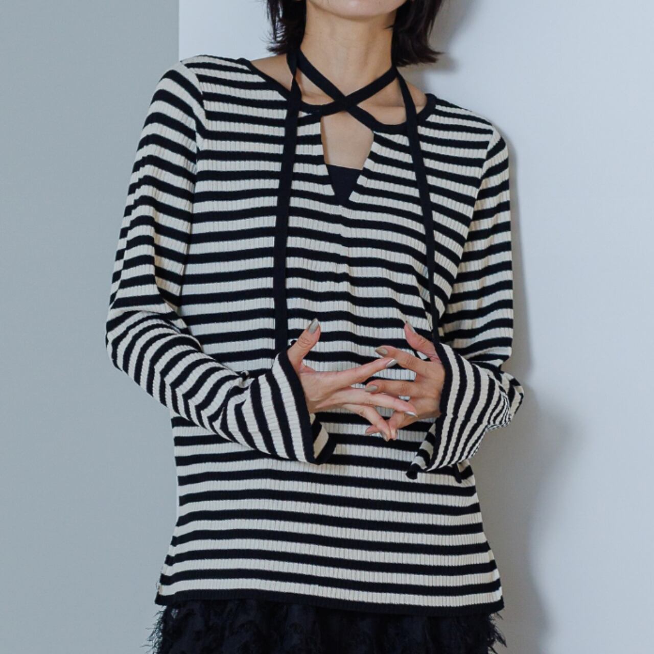★OUTLET★Choker Knit