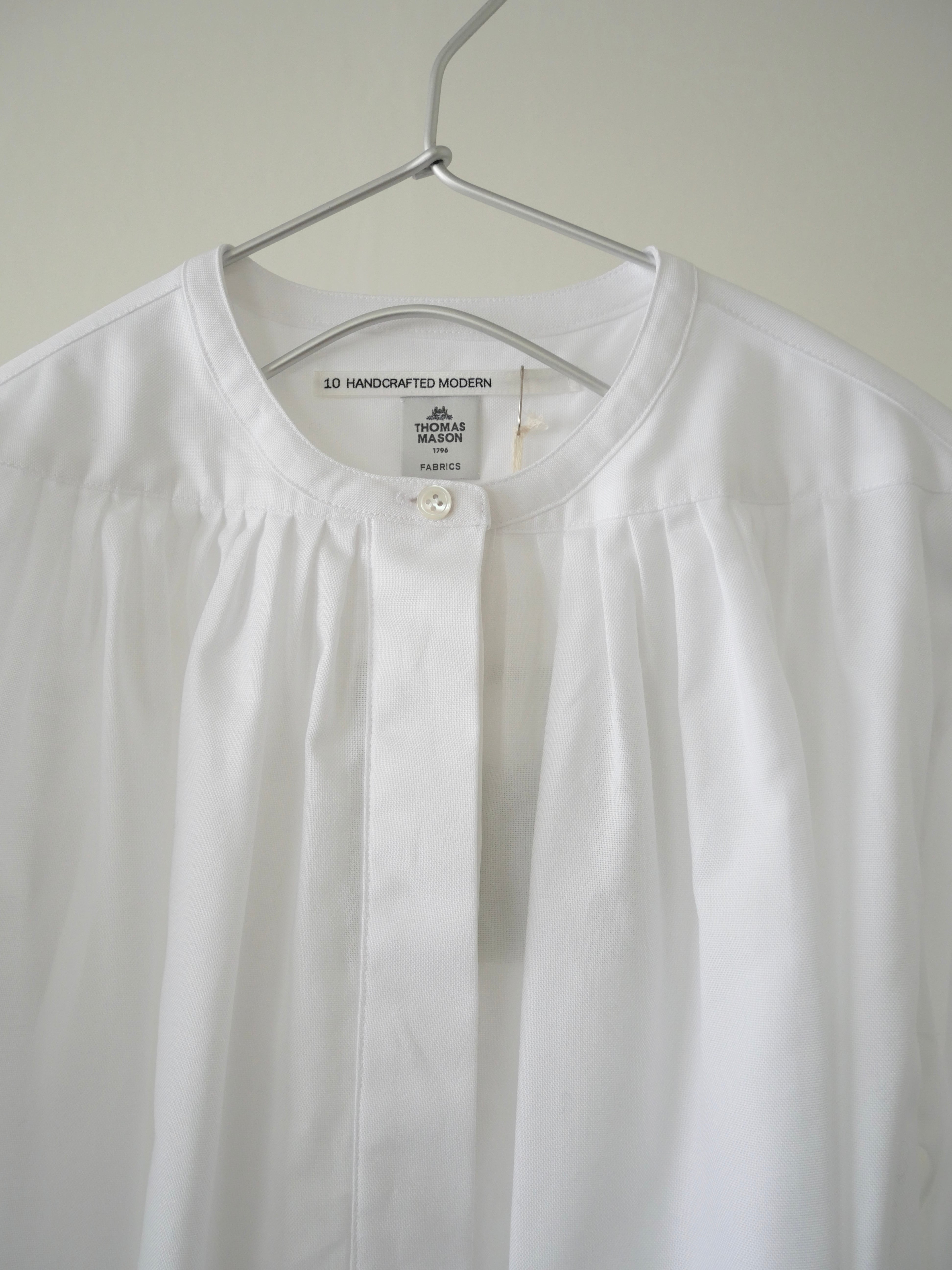 TENNE HANDCRAFTED MODERN / New many tuck shirt | t a - n a