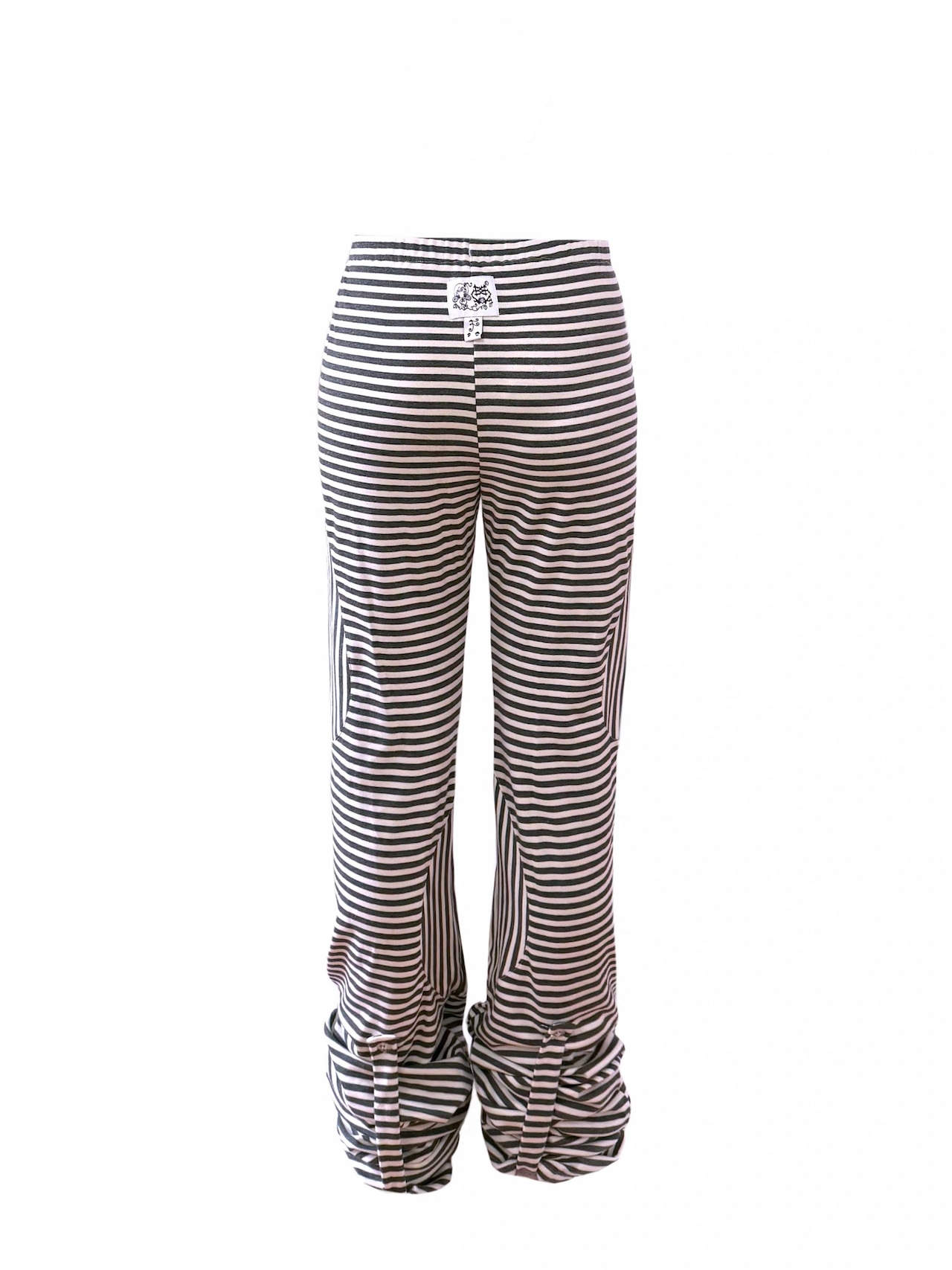 【Vestige】Printed Stripe Pants