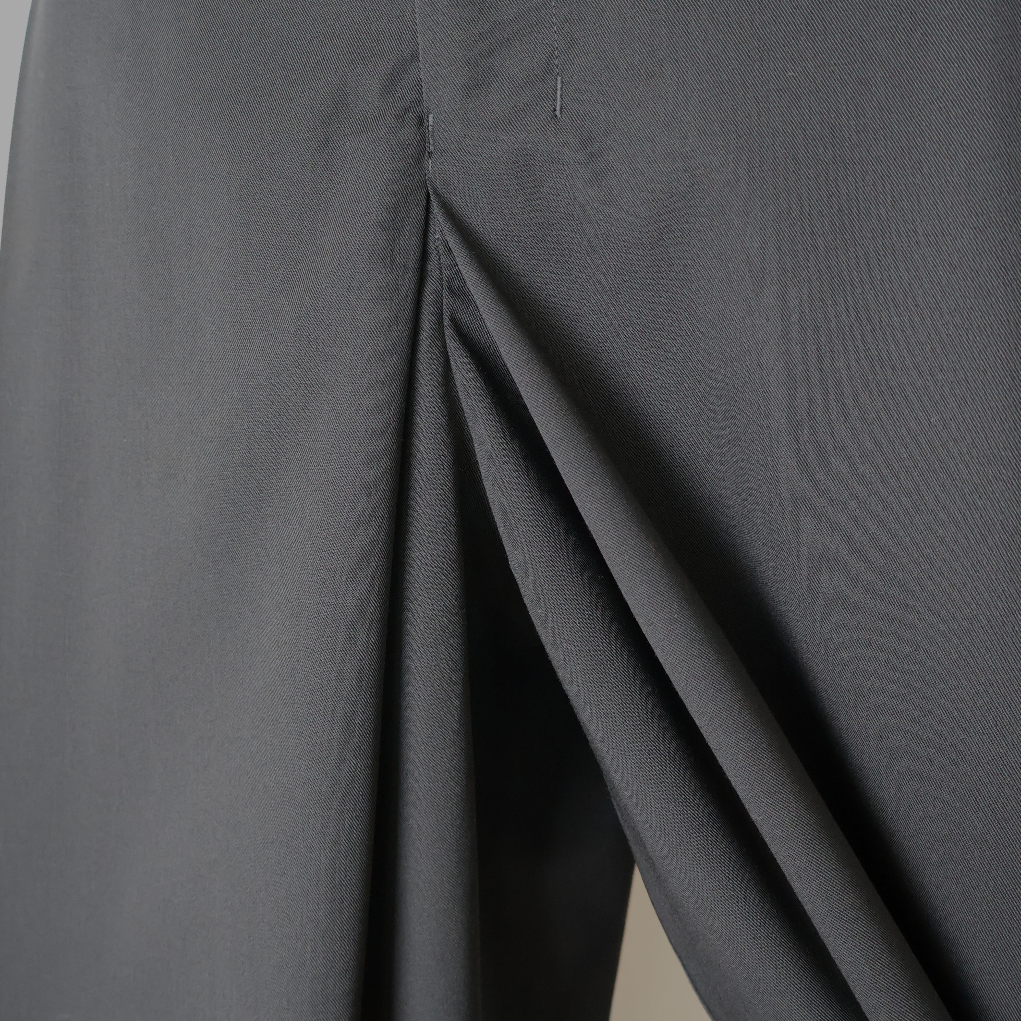nonnotte / Pleats No Tuck Trousers パンツ nonnotte/ノノット】Draping Crotch Box Pleats 1Tuck Trousers N-26S