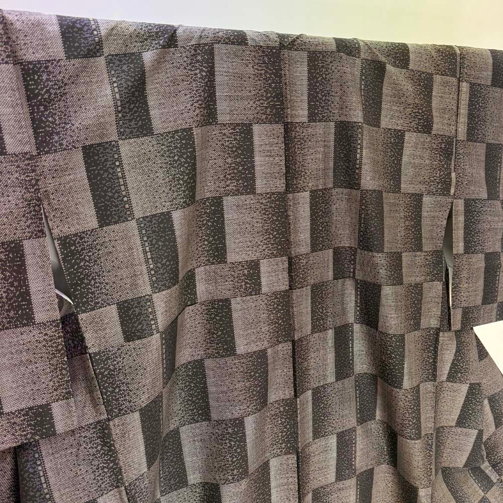 大島紬 9マルキ 泥染大島 本場大島紬 証書付き お洒落着 普段着 正絹 裄66.2cm 身丈164cm 美品 リサイクル着物 M サイズ 5399