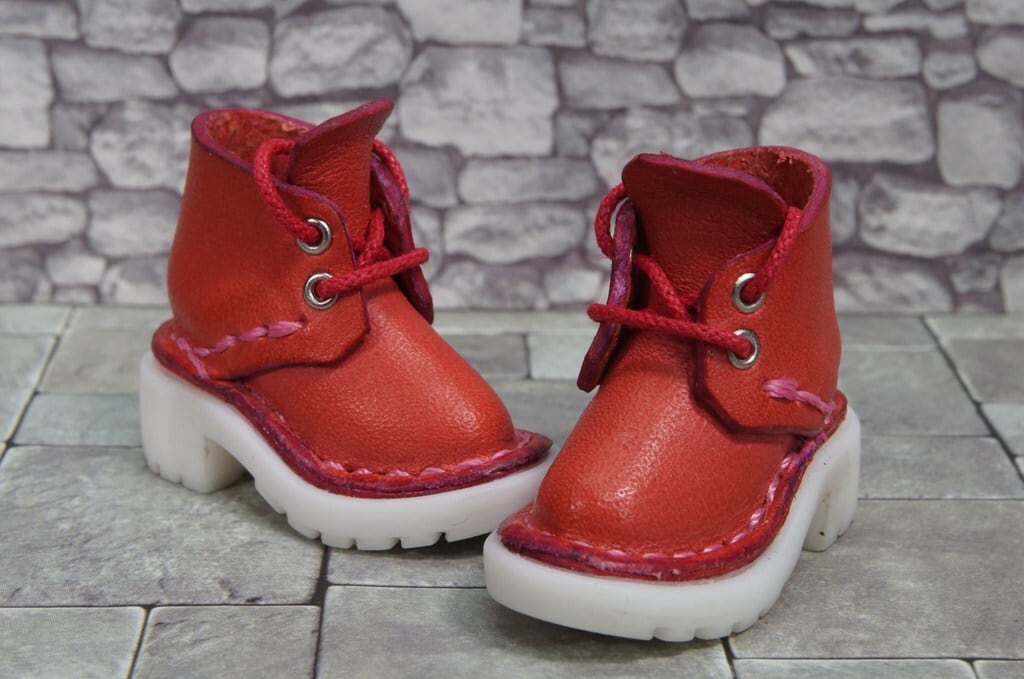 ご確認用　ドールシューズ　おしゃれなブーツ　赤 ご確認用 ドールシューズ おしゃれなブーツ 赤 Amazon.co.jp: ドール用