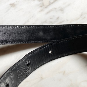 CARTIER leather belt ''tank american''