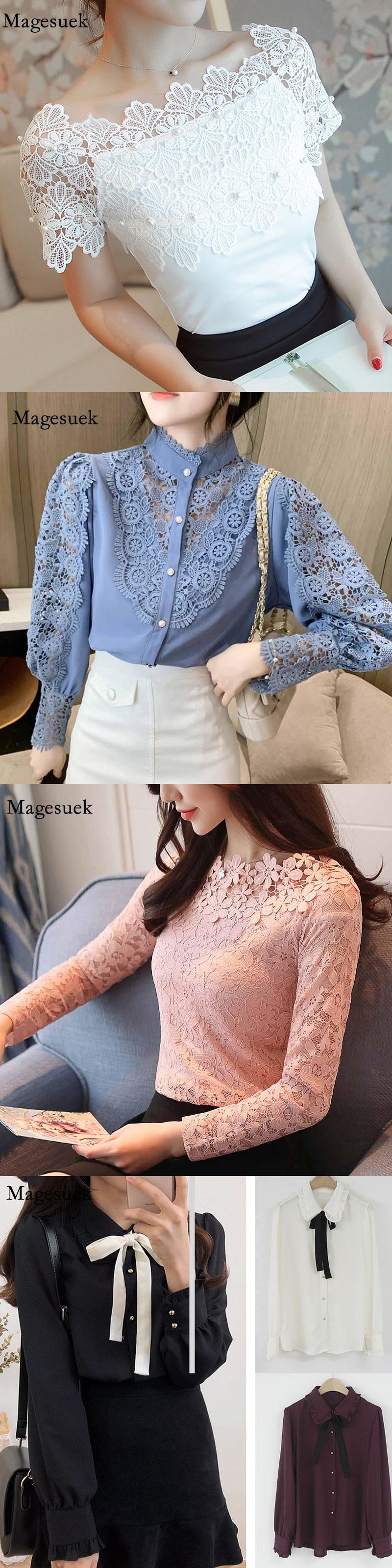 PERIOD FEATURES 長袖 白シャツ　レース　　シャツ Period Features ピリオド ホワイト 長袖シャツ レースシャツ