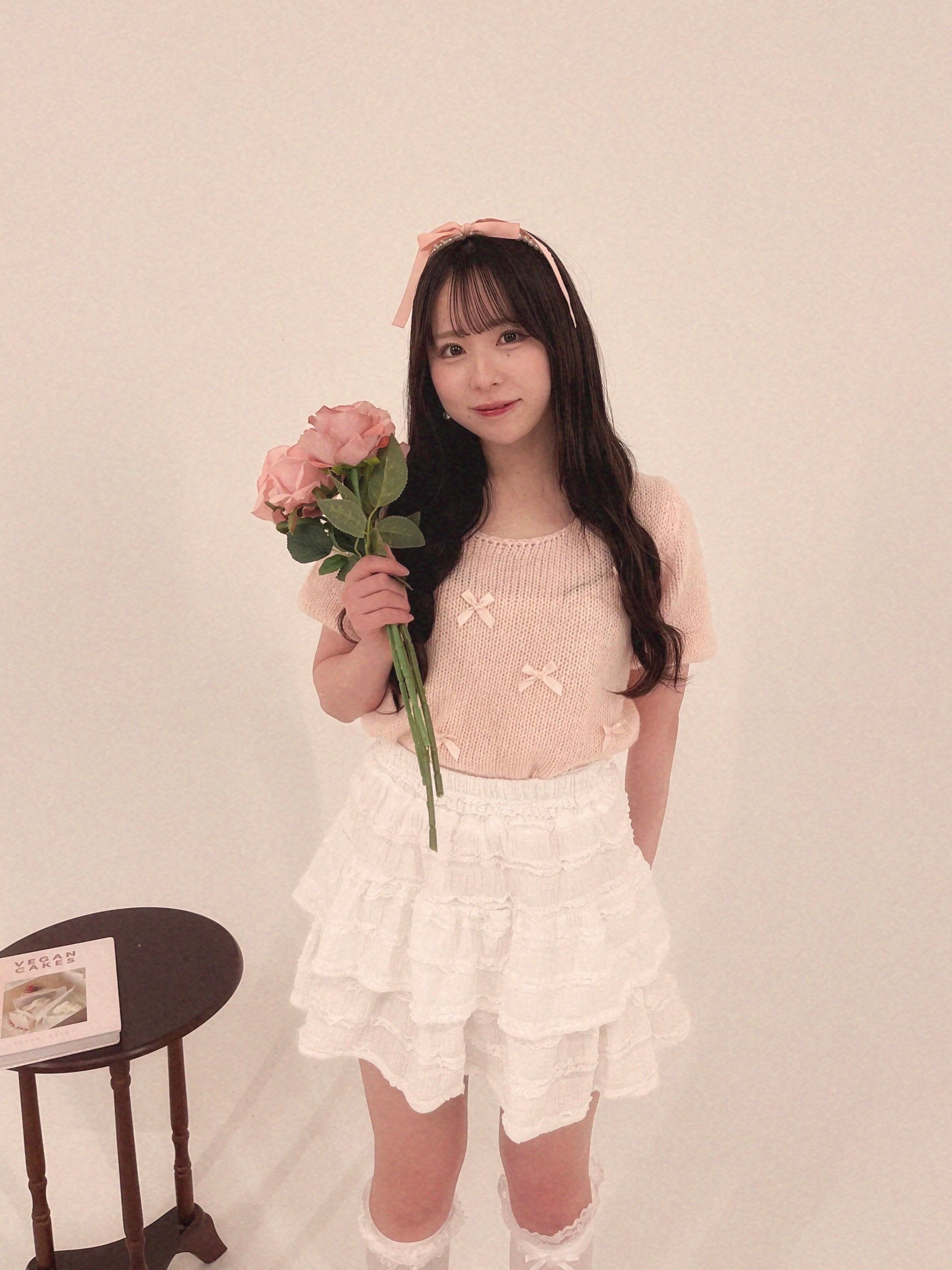 【LAST1】whip lace skirt-IVORY