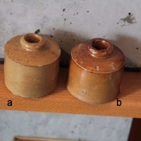 イギリス 陶器のインクボトル・インク瓶（一輪挿し） | Paris6e『パリ