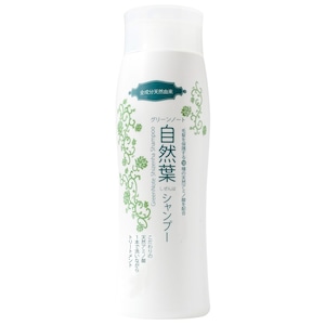 自然葉シャンプー ３００ｍｌ　グリーンノート