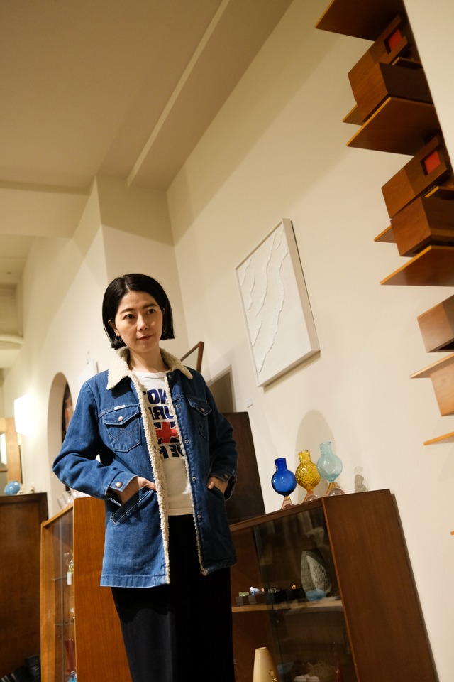 Wrangler ボアデニムジャケット