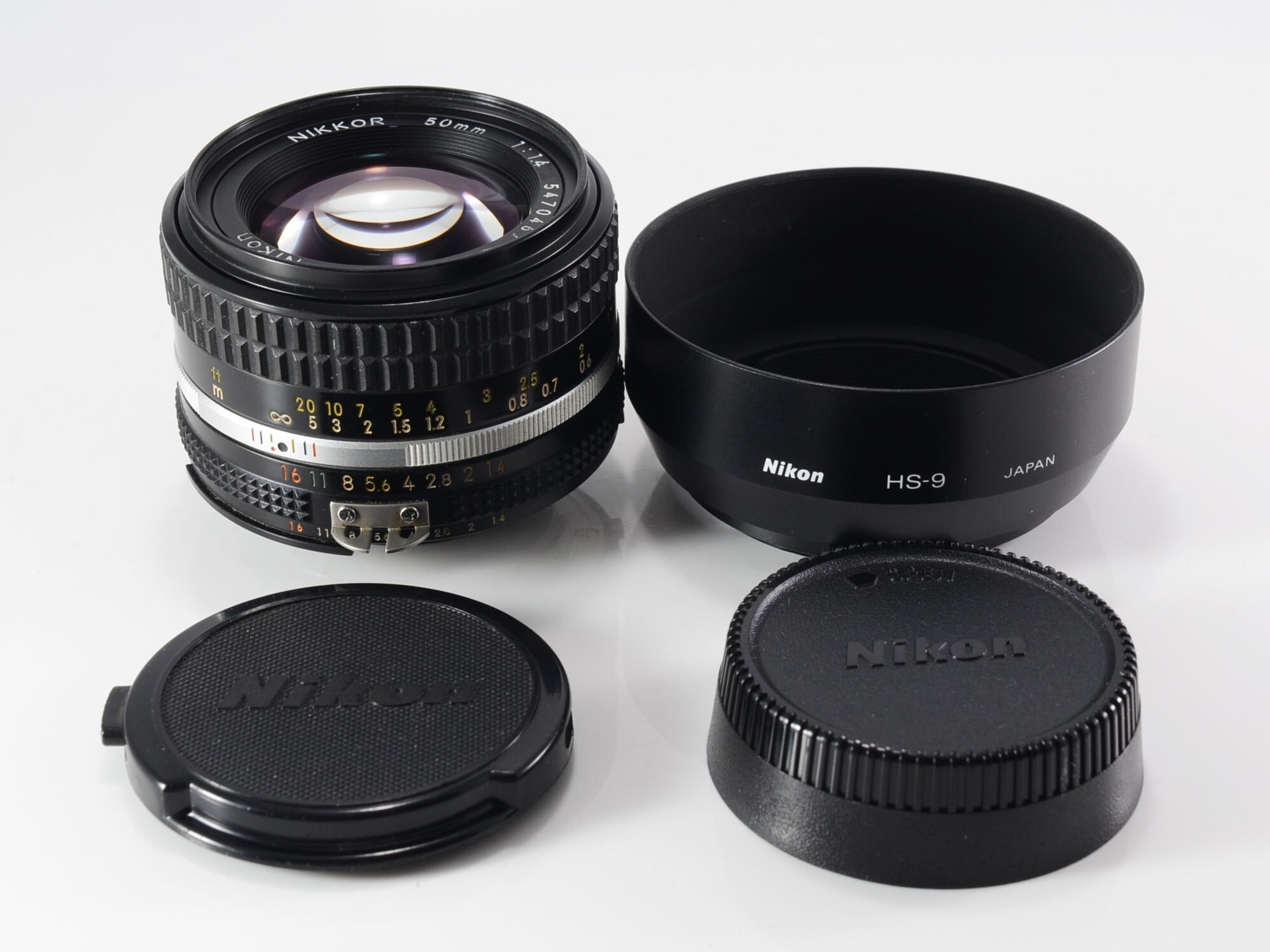 Nikon Ai-s Nikkor 50mm F1.4 整備済 ニコン (60856) | サンライズ