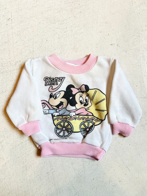 【50cm】VINTAGE 80's ディズニー スウェット【b213】