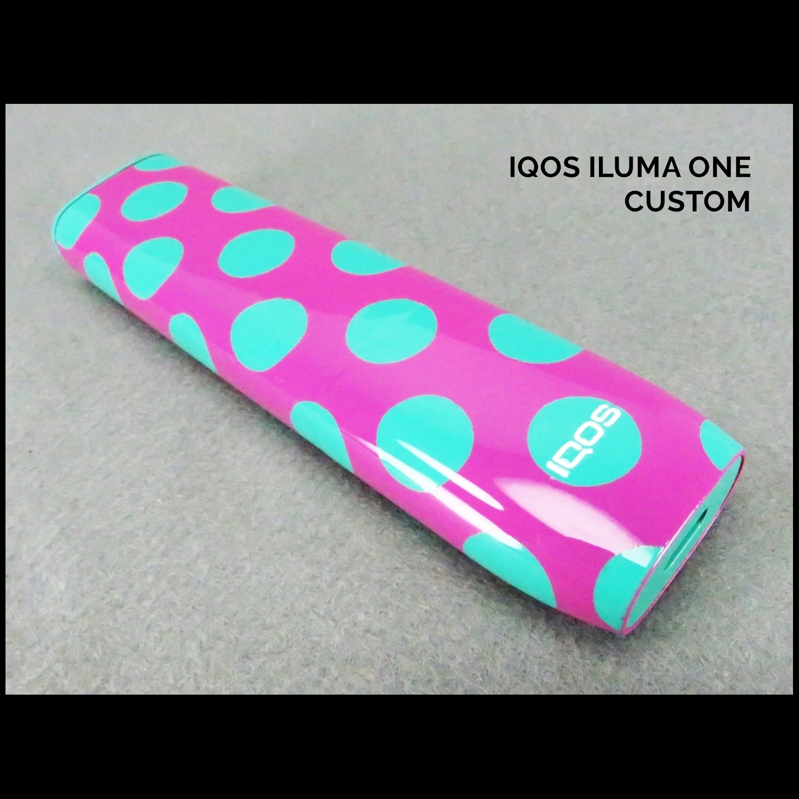✨ IQOS ILUMA ONE アイコス イルマ ワン 蛍光 ピンク カスタム ✨ IQOS ILUMA ONE アイコス イルマ ワン 蛍光 ピンク カスタム