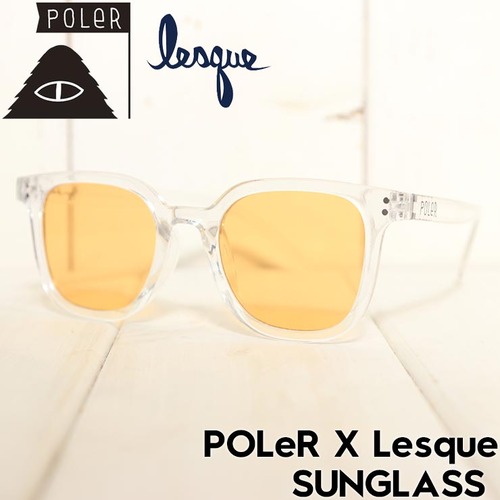 【送料無料】サングラス トイサングラス POLeR × LESQUE SUNGLASS ポーラー レスケコラボ 251MCV0205 CLOR 日本代理店正規品