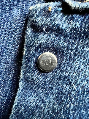 90's Levi's 70506 デニムジャケット 4ポケット 濃青 表記(44) USA製