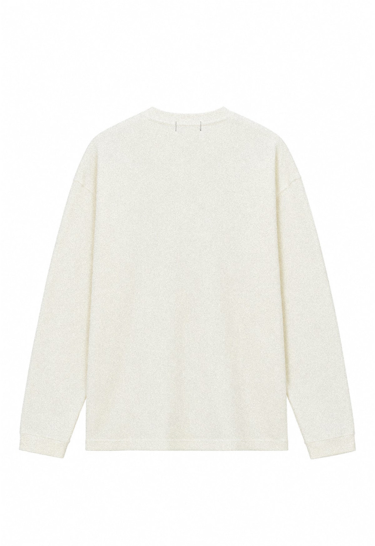 BREATH / BH waffle LS tee white