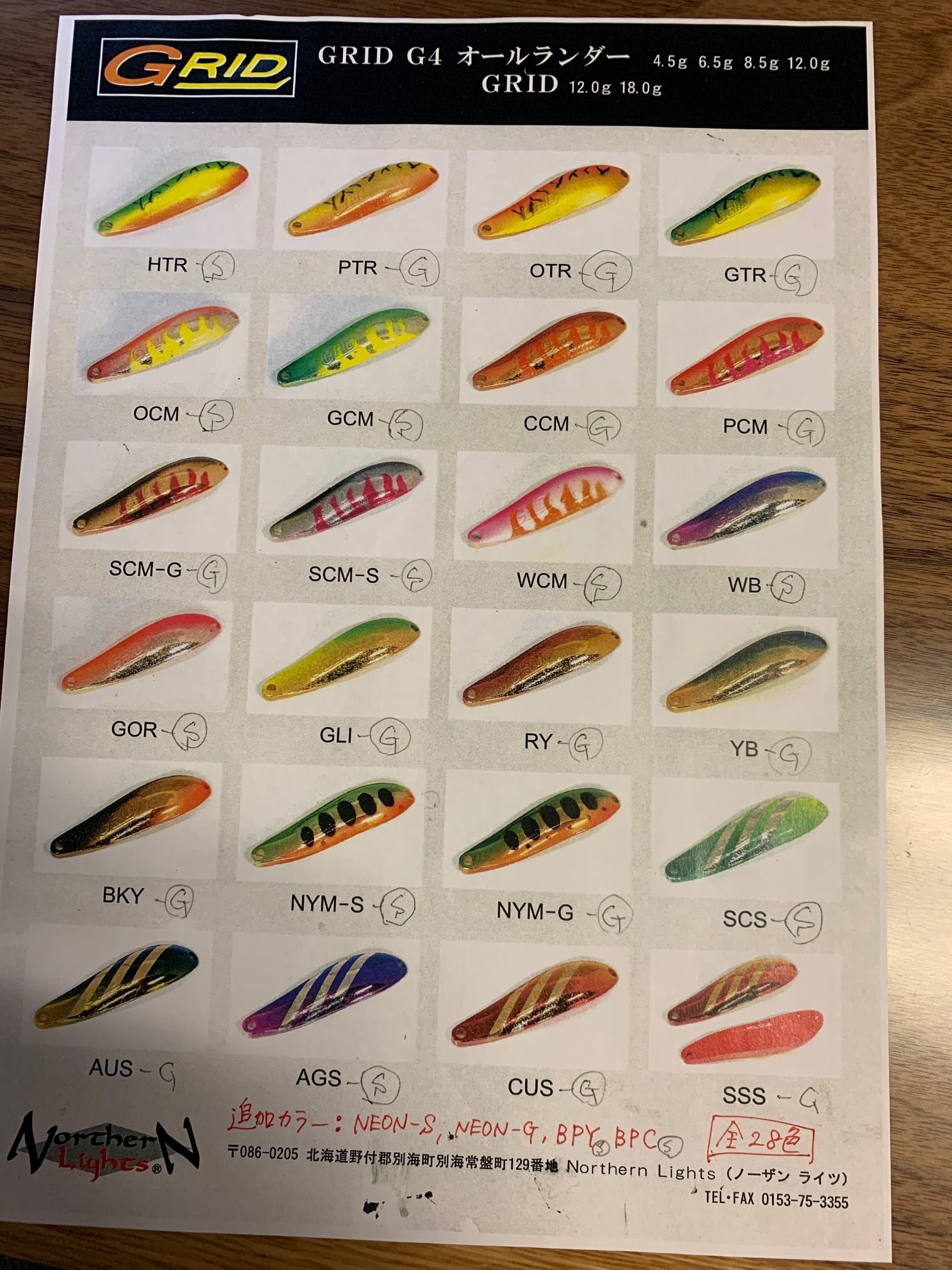 ポンコツレーベル 1500C・2500C系 ストロングハイギア