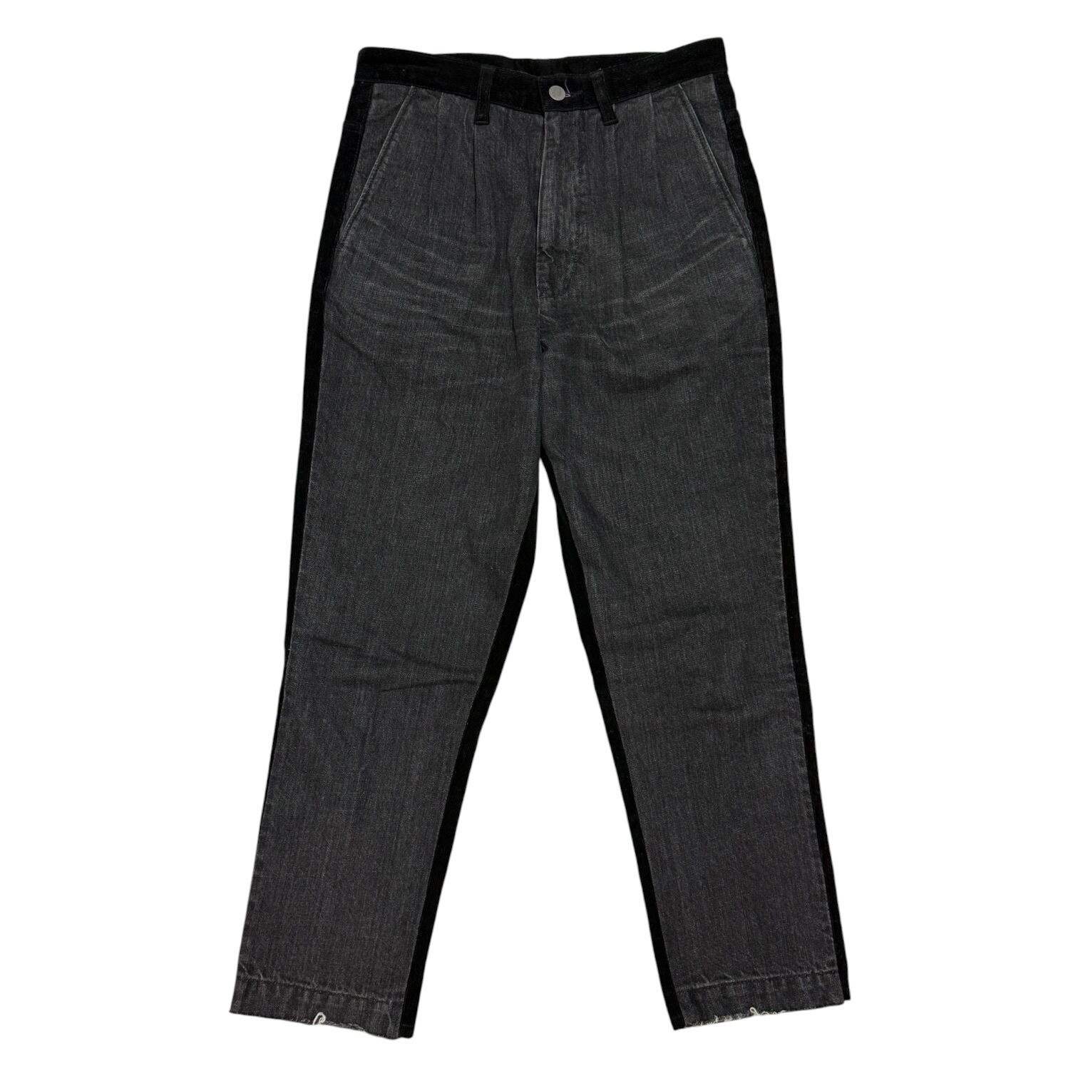 90's Polo Ralph Lauren 2Tuck Corduroy Andrew Pants Black / ポロ
