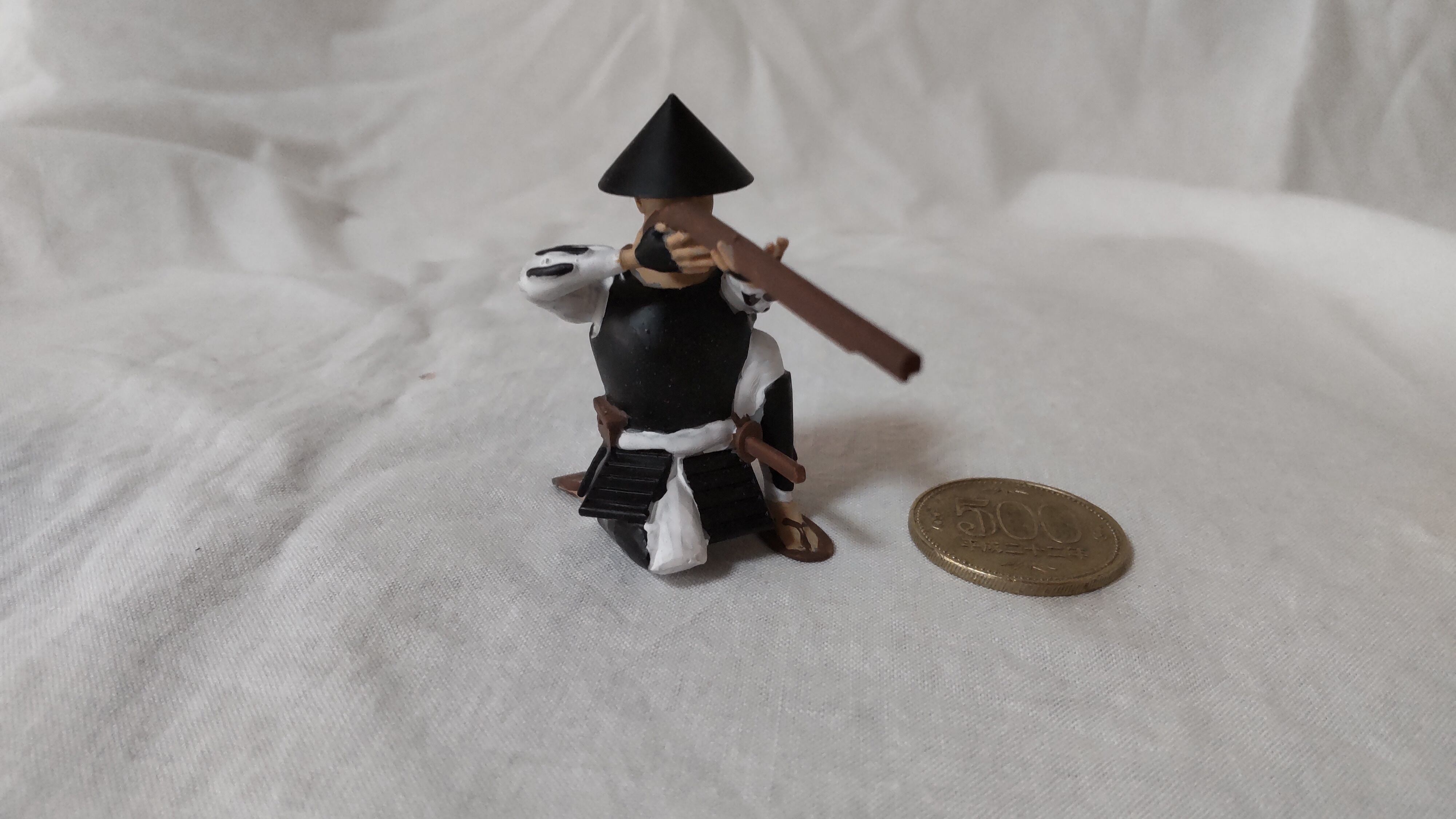 フィギュア」足軽・鉄砲隊（塗装済み：大） | 武楽衆 MURAKUSHU