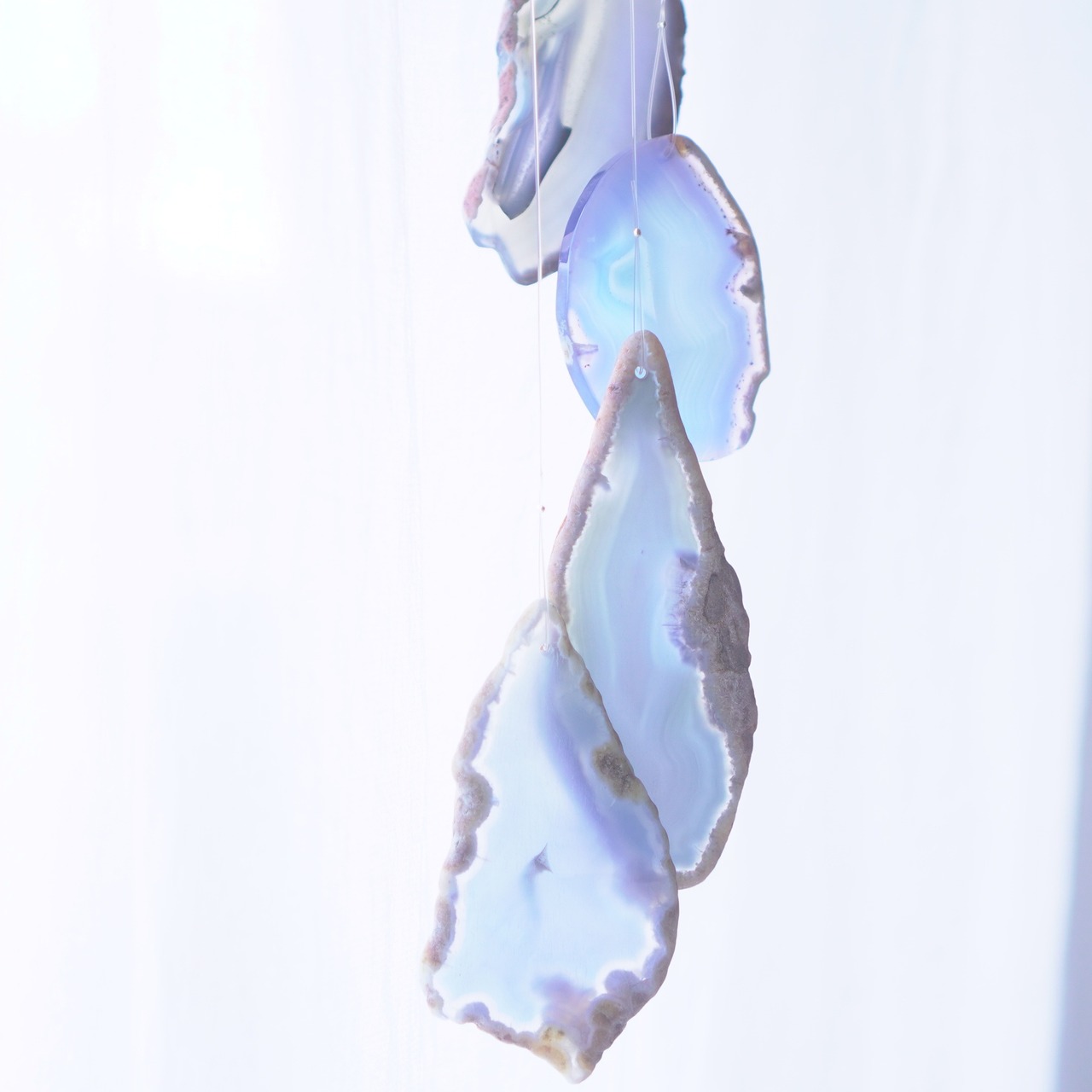 Pleiades 02 - アゲートヒーリングチャイム / Agate Sun Catcher Wind Chime 405