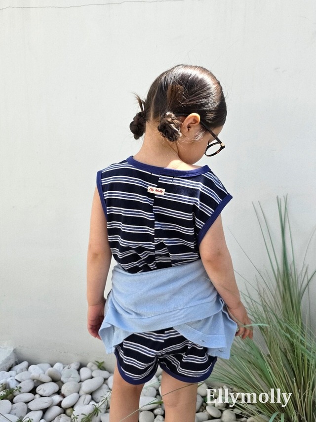 《予約》ellymolly ¨ kick stripe suit ¨ 26summer
