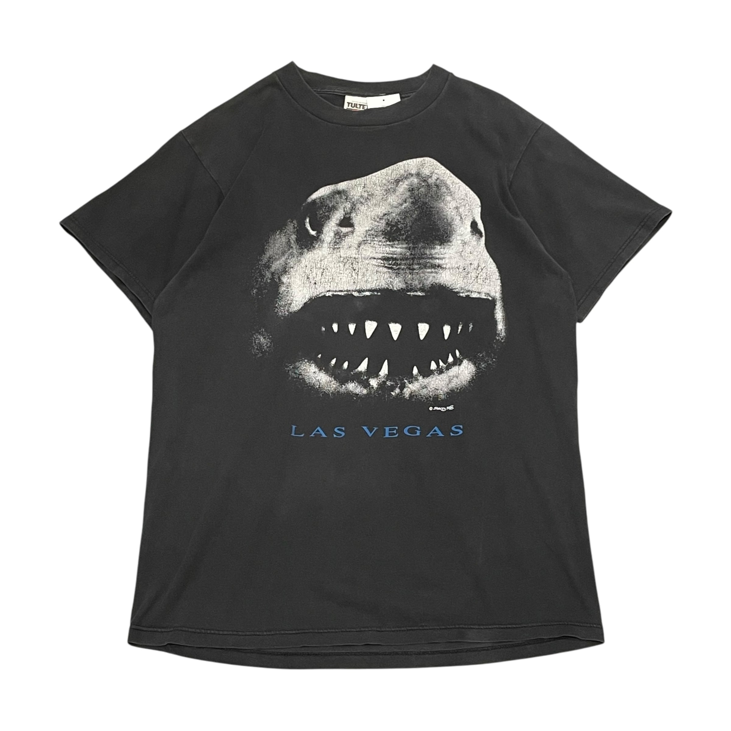 1990s Lasvegas souvenir T-shirt "Sharkt"