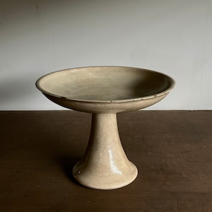 白薩摩白釉高杯