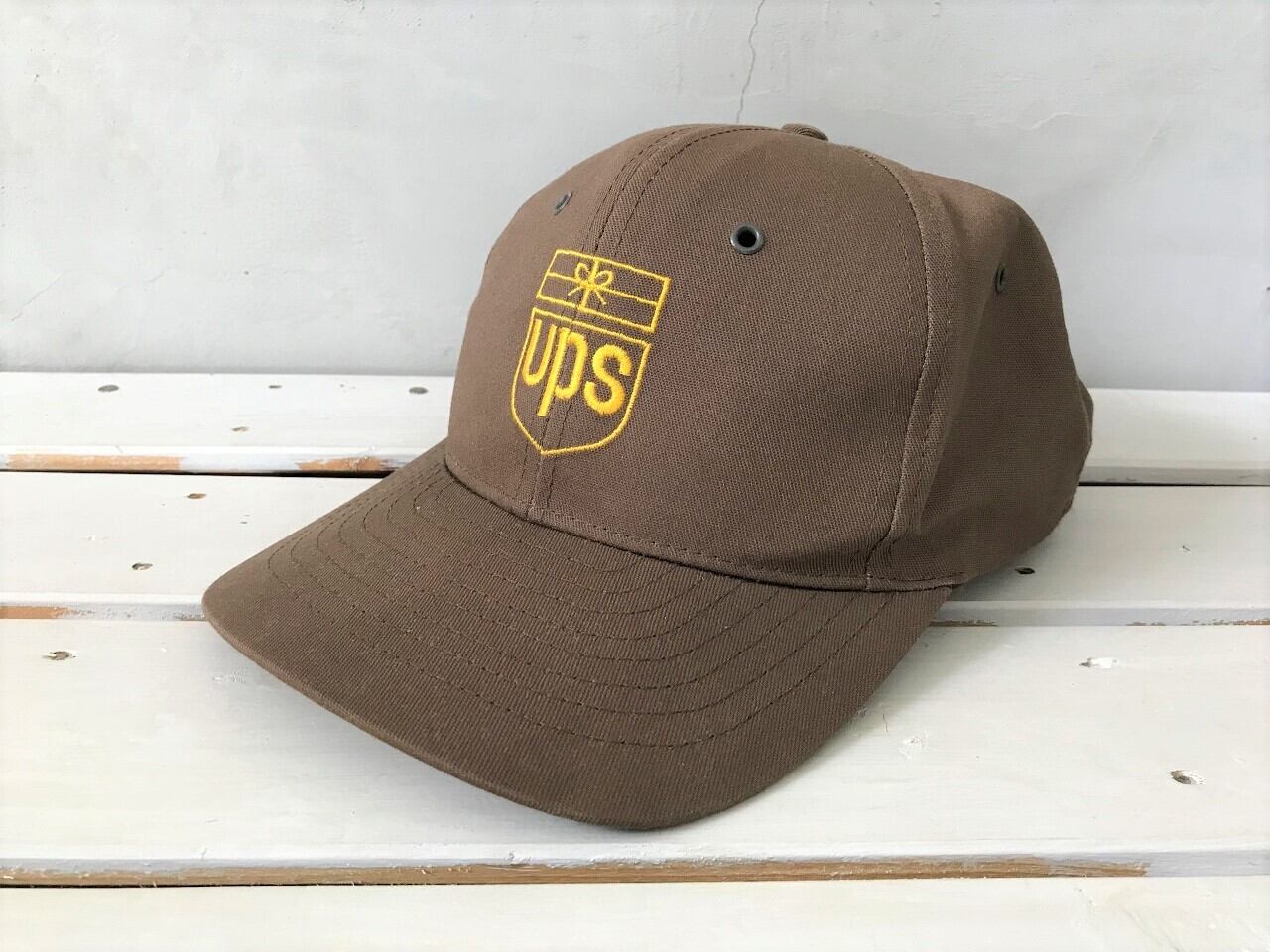 90s UPS six panels cap MADE IN USA