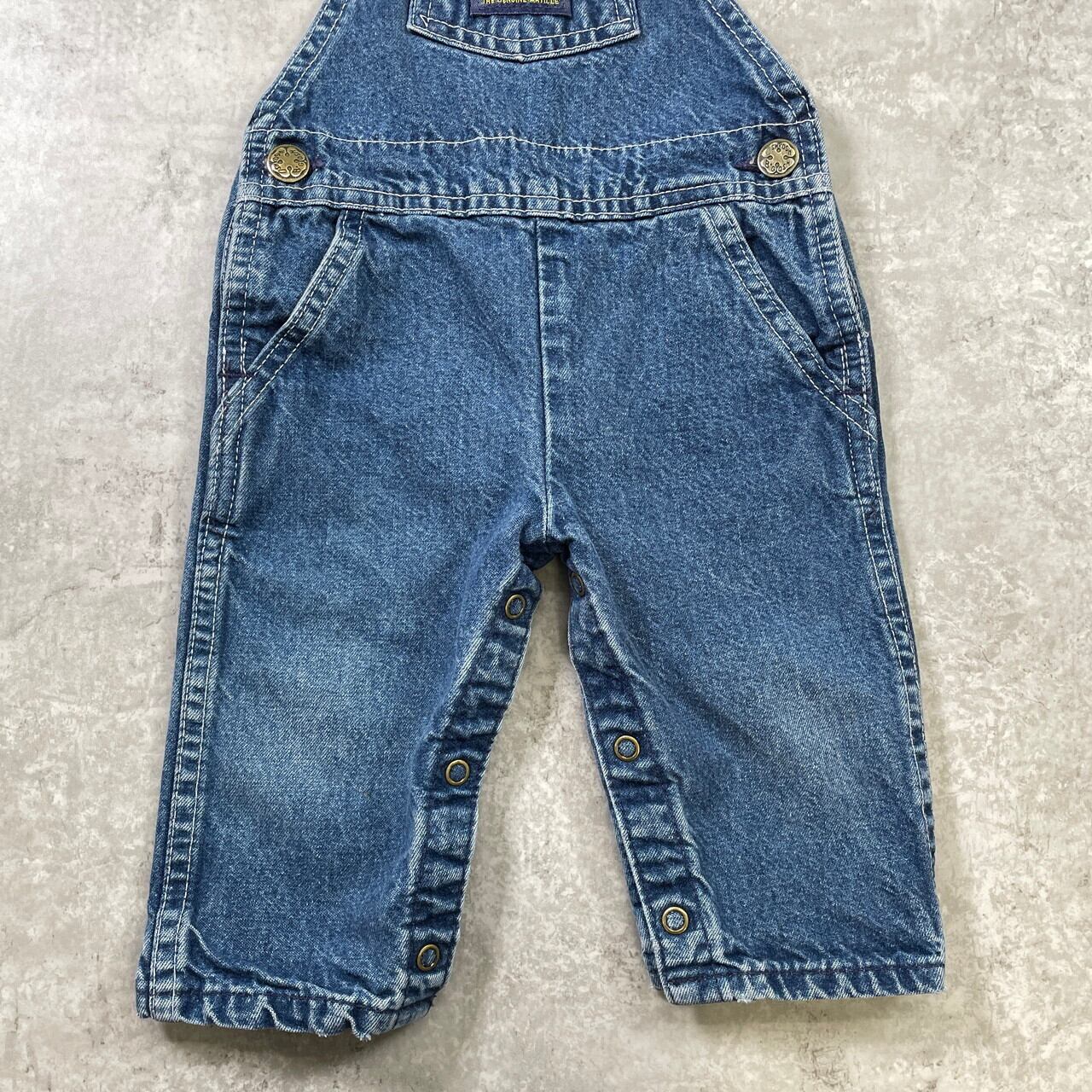 kids】80-90年代頃 USA製 OSHKOSH オシュコシュ デニム オーバーオール