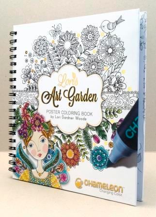 ぬり絵　大人の塗り絵　Coloringnotebook　カラーリングノートブック ColoringNotebook Second edition｜大人向けの塗り絵ページ付きノート
