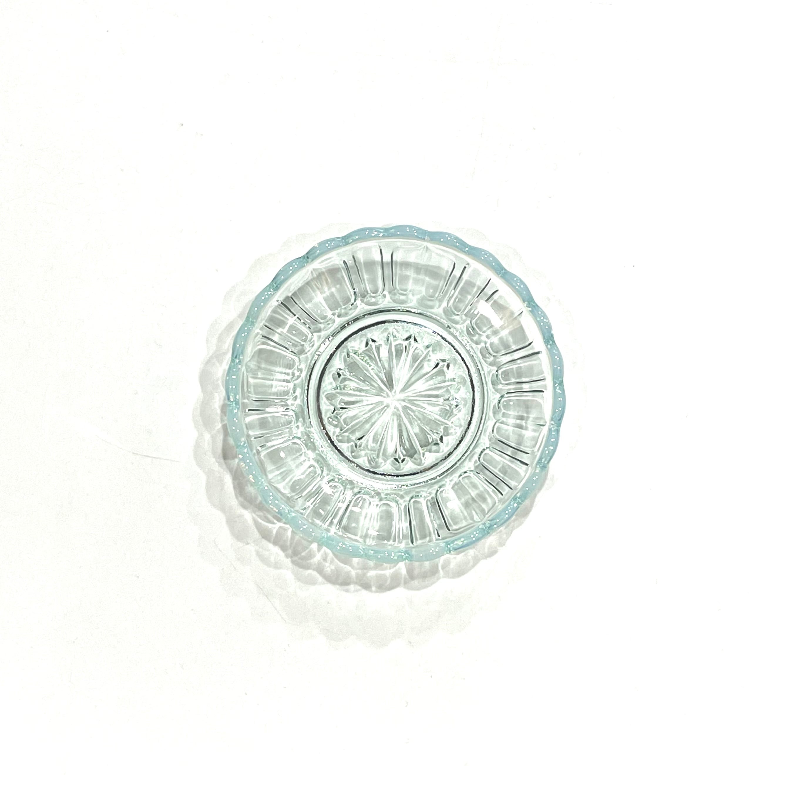 SALE】ガラス 豆皿 ブルー (廃盤) | 24to3［西富陶磁器オンライン