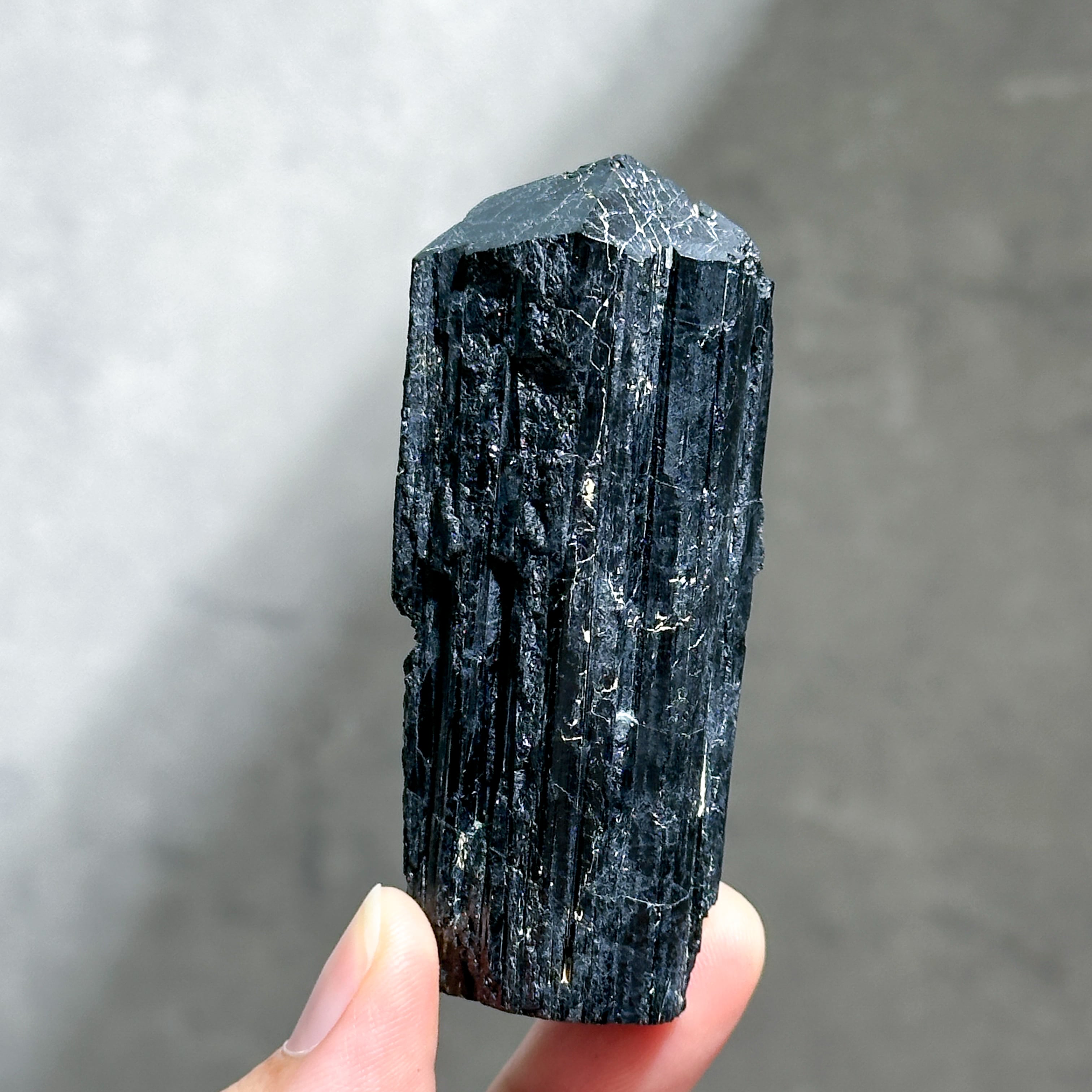 ブラックトルマリン タワー91◇ Black Tourmaline ◇天然石・鉱物