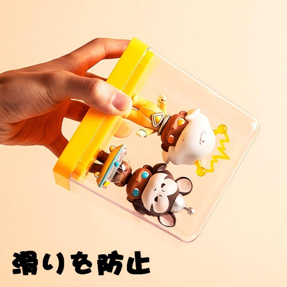 Labubu/Dimoo/10cm以下 ぬいぐるみ用 ディスプレイケース 透明