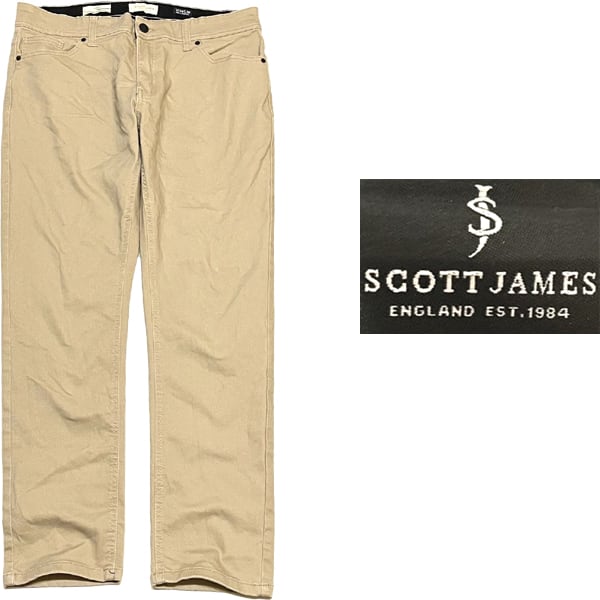 1点物◇スコットジェイムスScott Jamesチノパンツ古着メンズ34