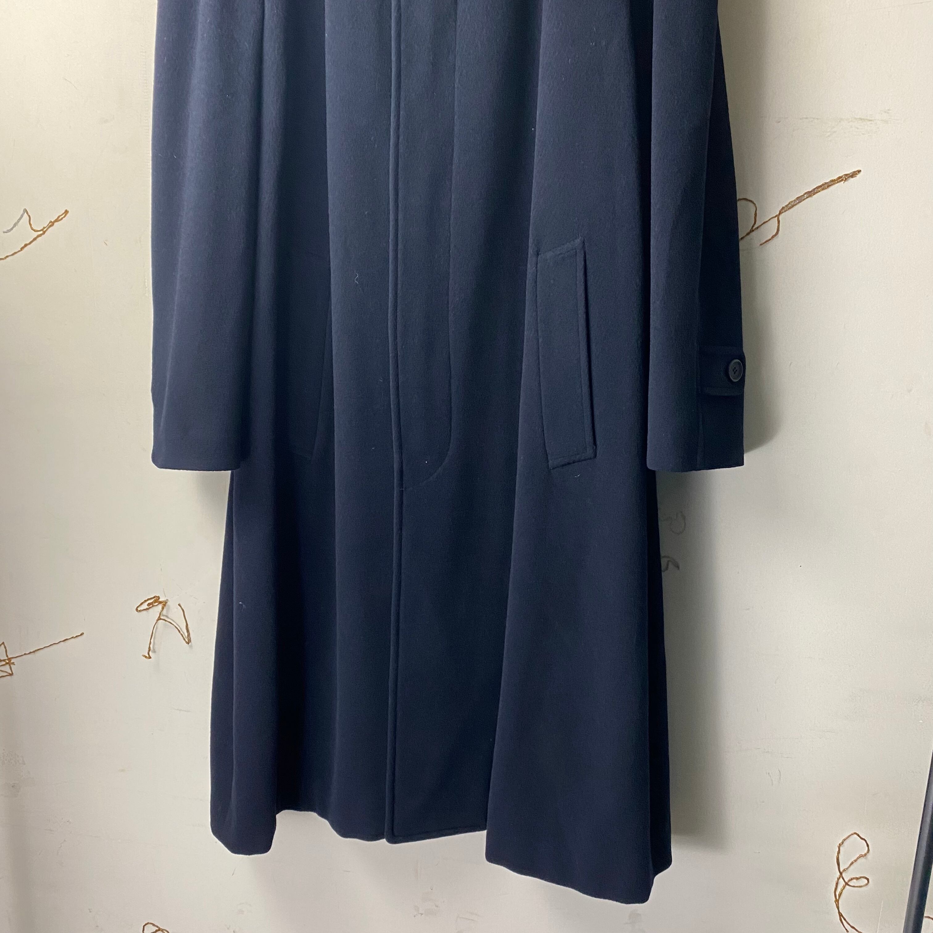 vintage GIORGIO ARMANI balmacaan coat | NOIR ONLINE