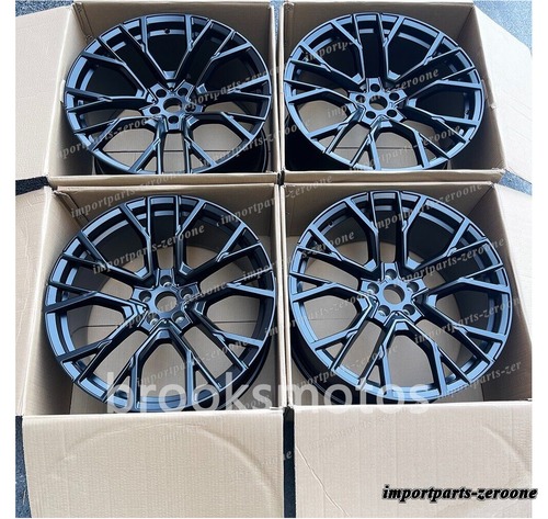 22インチ 新品サテンブラックフルスタイルホイール 2019+ BMW G05 X5 2020+ G06 X6 809 -BRN-11856★