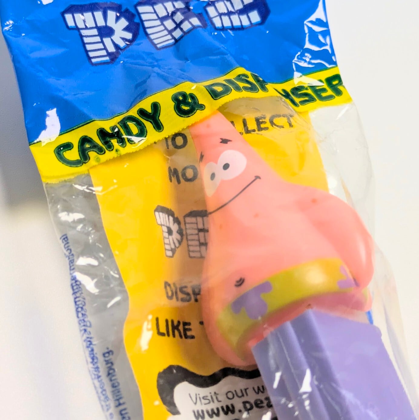 ☆ DEADSTOCK ( MINT IN BAG ) / VINTAGE2004 ☆【 SpongeBob SquarePants ( スポンジボブ ) 】PEZ / ペッツ / CANDY&DISPENSER 『 パトリック 』 〚アメリカン雑貨 アメトイ〛