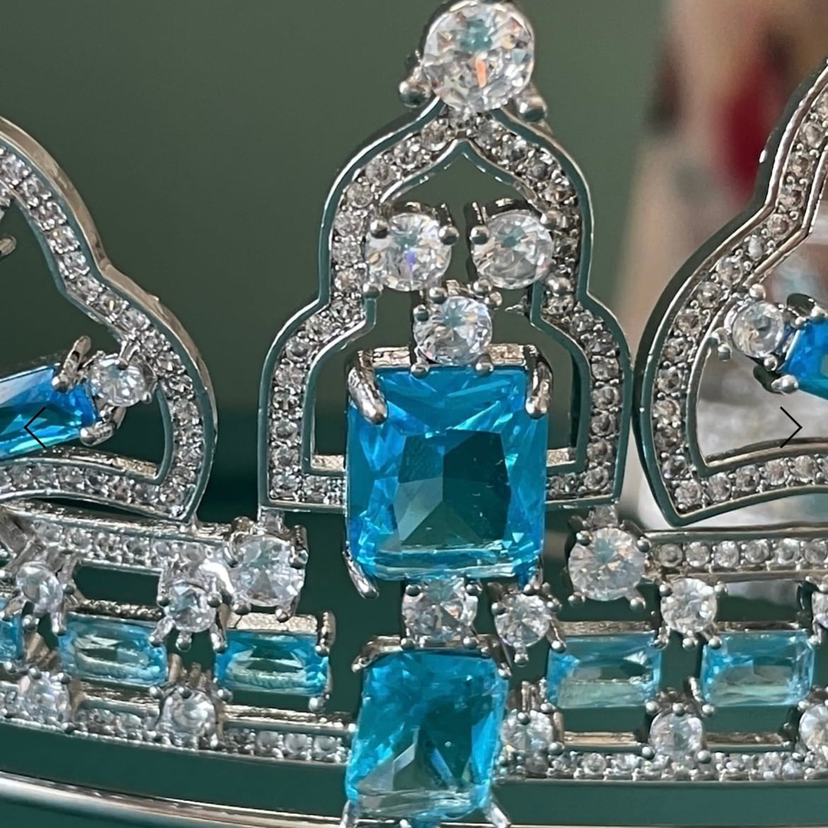 レンタル・アンティークティアラ tm05【ティアラ&イヤリングセット