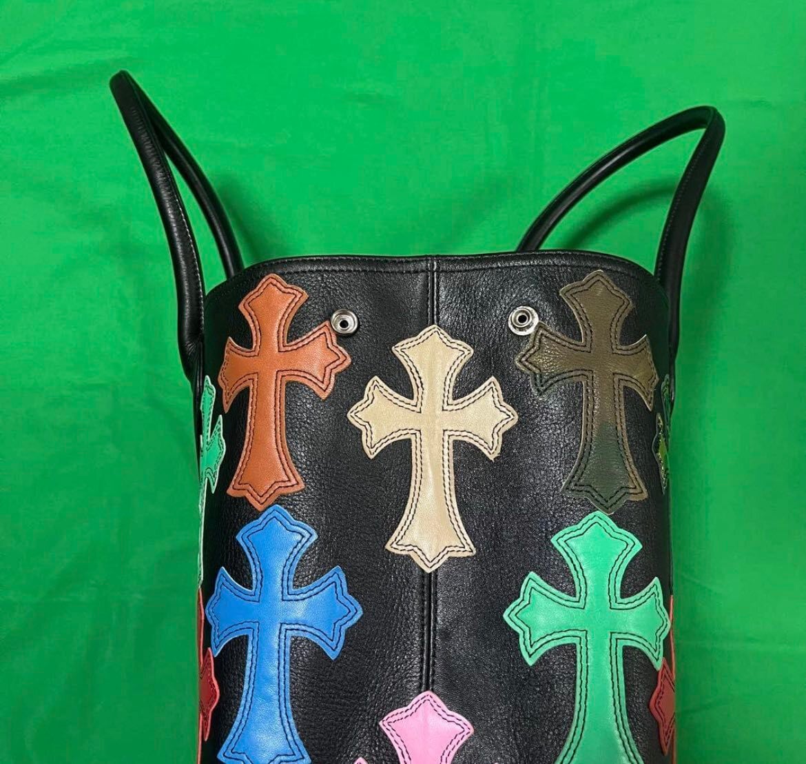 CHROME HEARTS クロムハーツ マルチカラー セメタリークロス ダブル