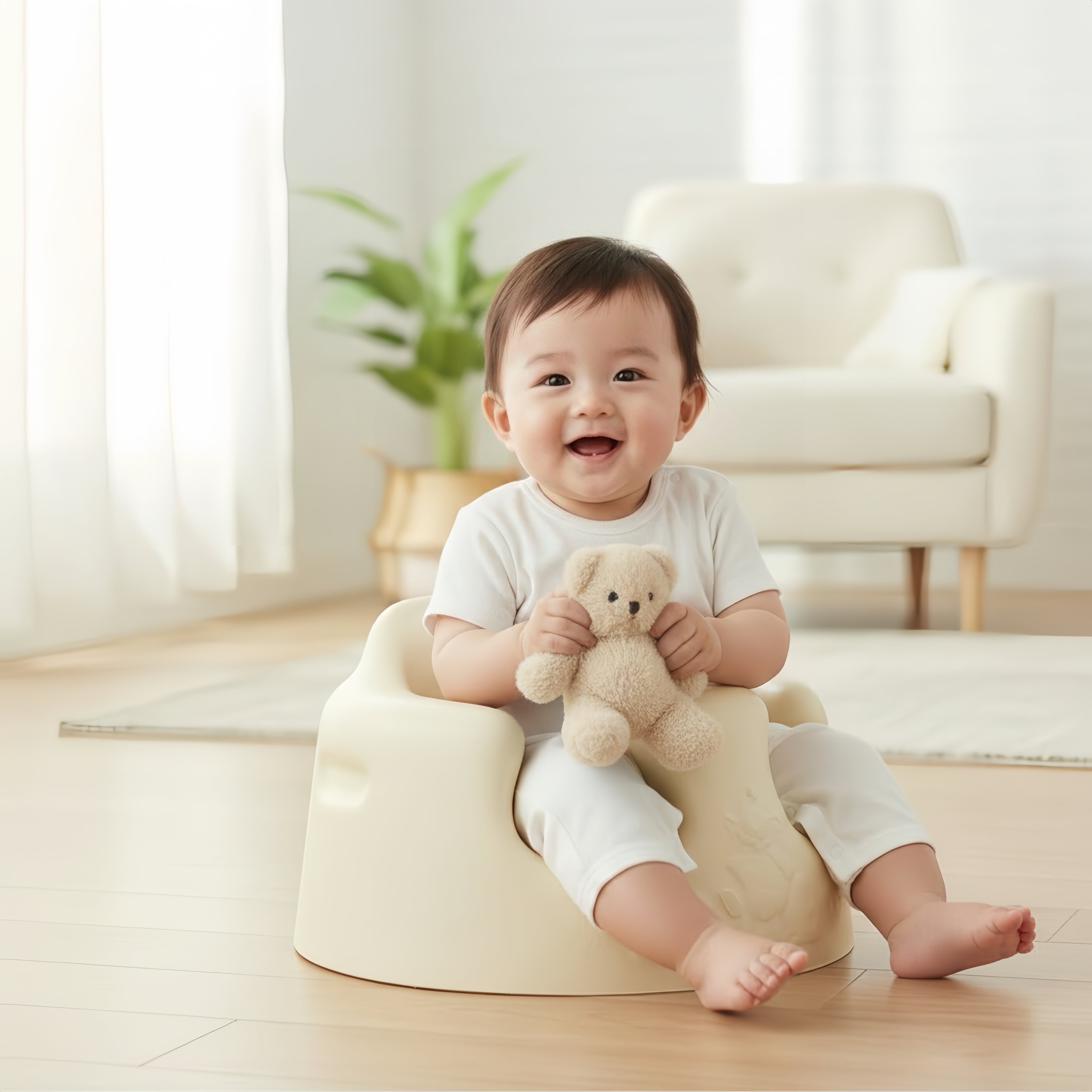 店頭受取り限定！特別価格【国内正規品】新色 バンボ ベビーソファ