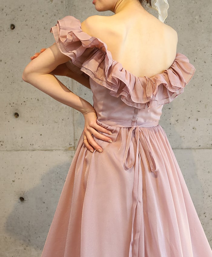 THE URBAN BLANCHE vieux rose dress