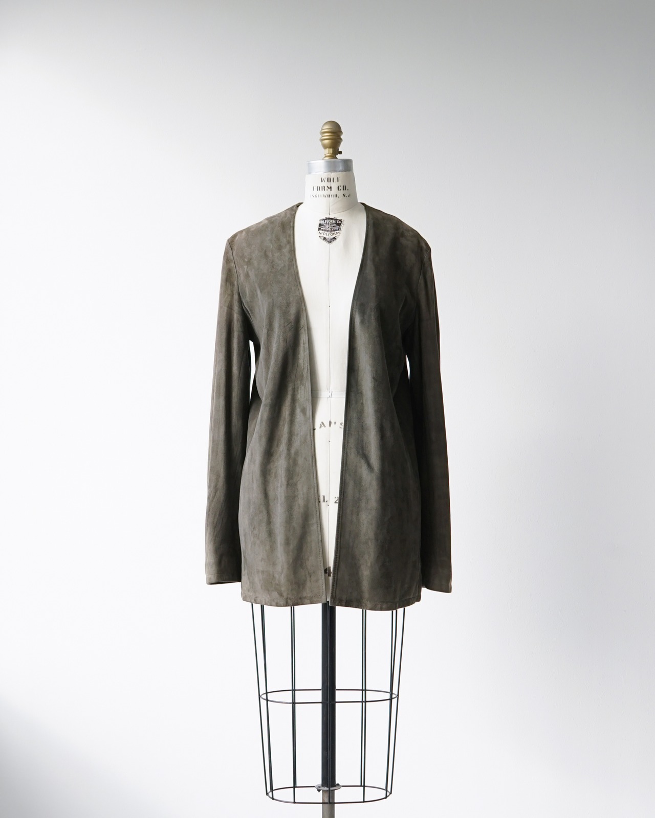 〈Hermès by martin margiela〉Vareuse Leather Jacket