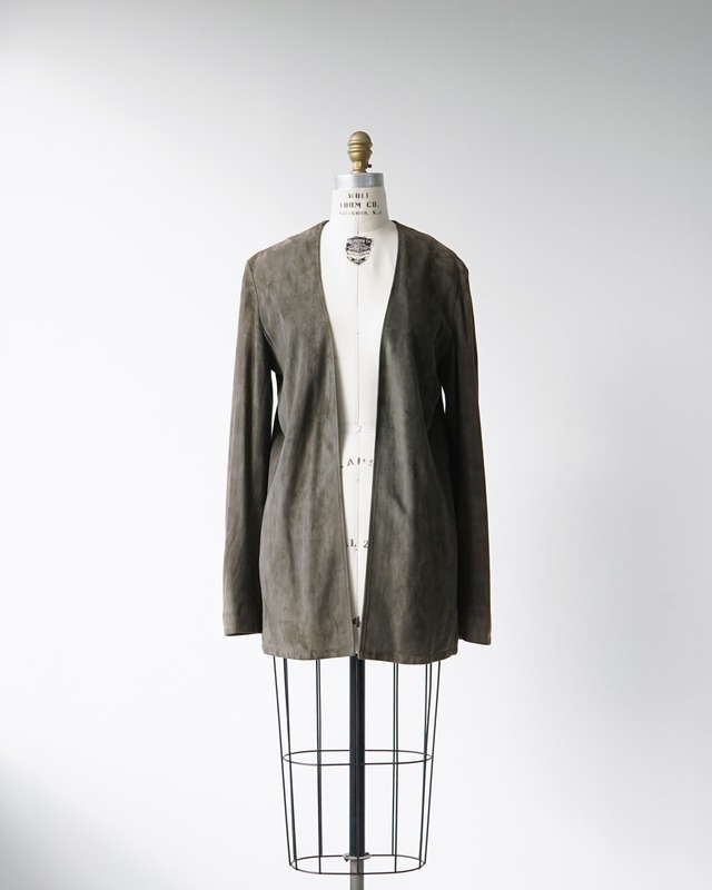 〈Hermès by martin margiela〉Vareuse Leather Jacket