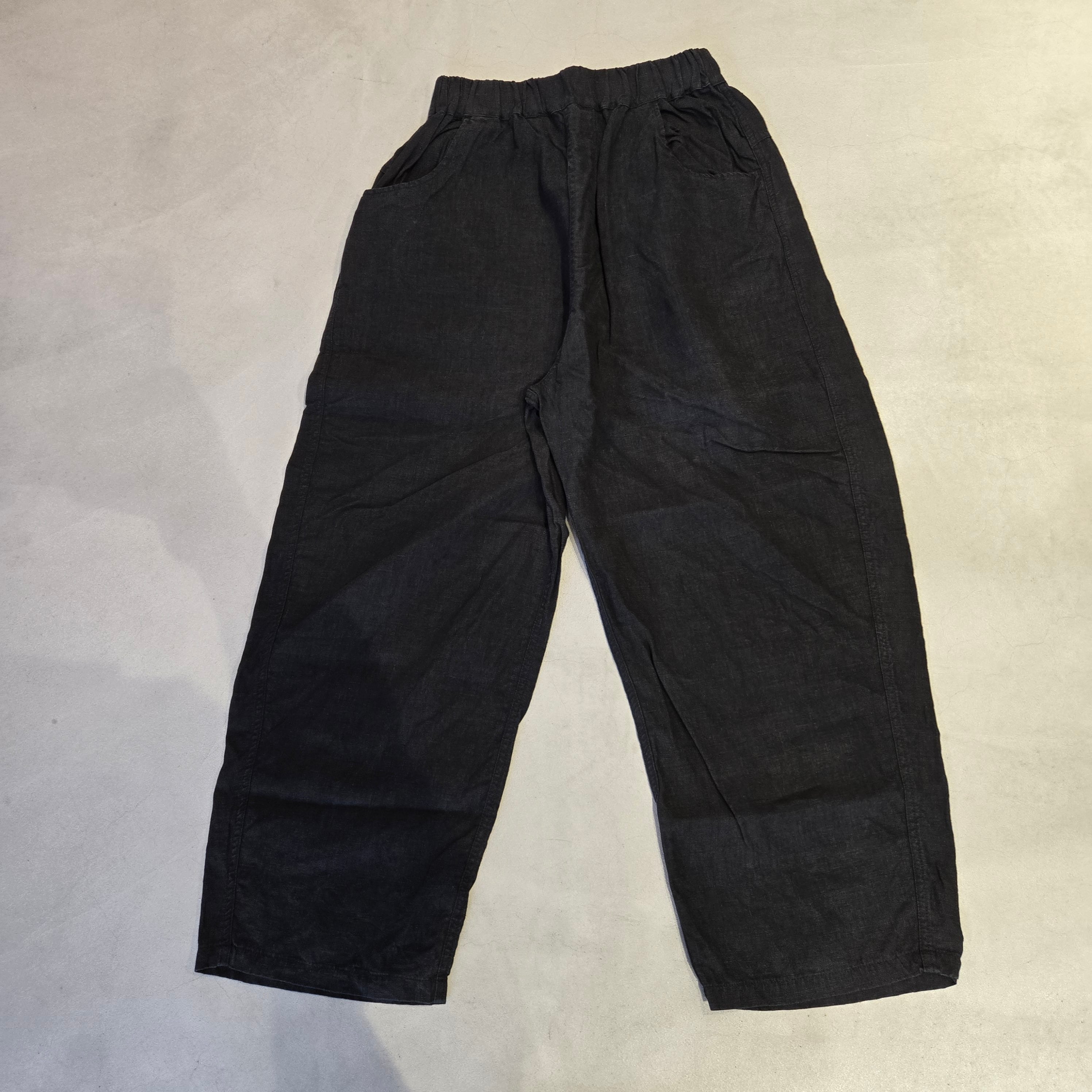 NARU ナル 40フレンチリネンノッポパンツ リネン 未使用 新品訳あり