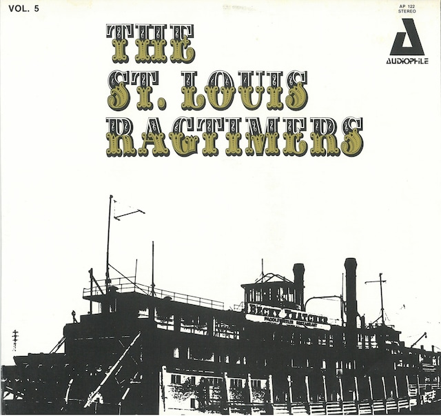 THE ST.LOUIS RAGTIMERS / SONGS OF THE SHOWBOAT ERA VOLUME 5 (LP) USA盤