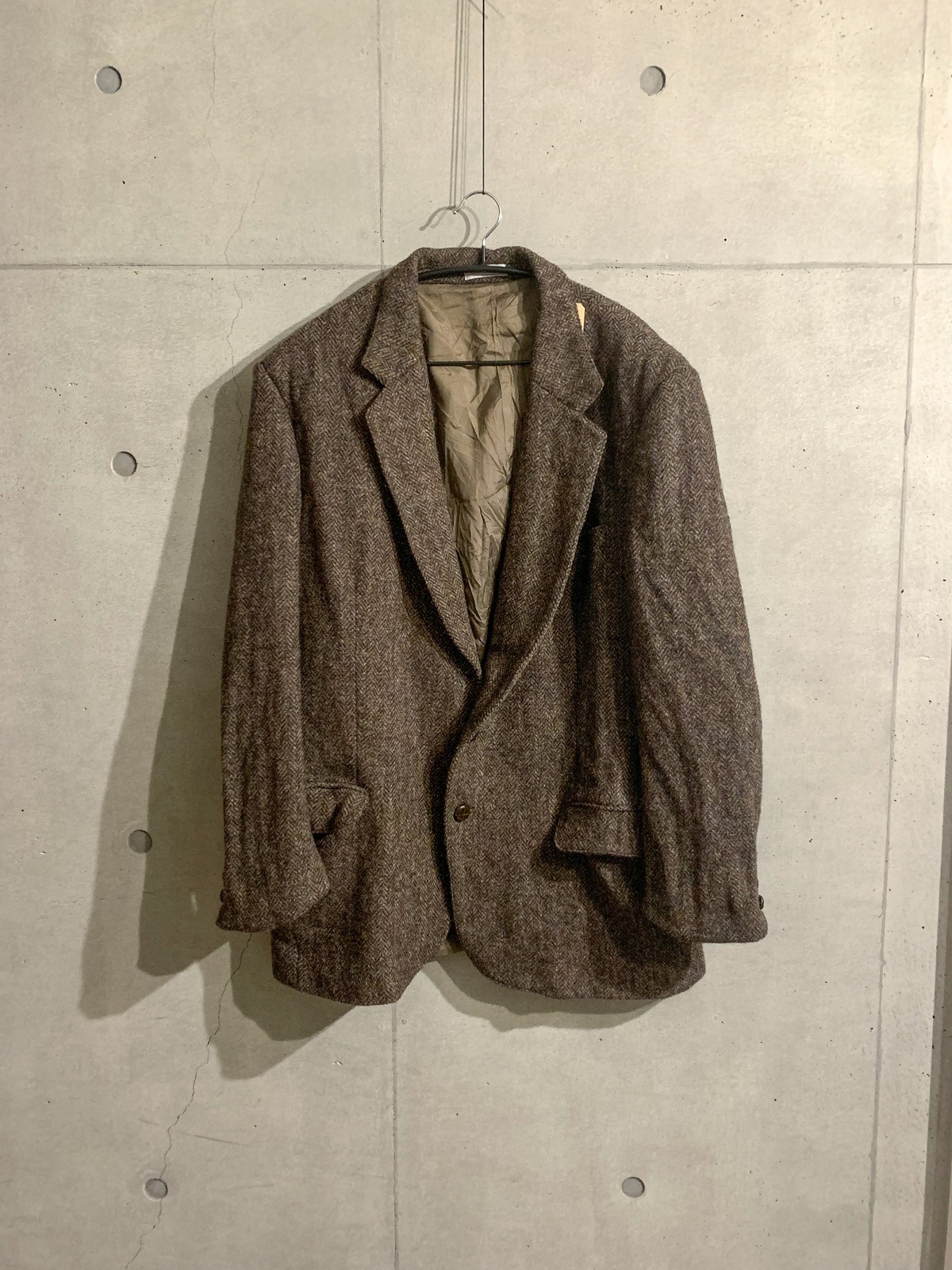 90〜00's Wm. H LEISHMAN×Harris Tweed Tailored Jacket made in Canada ...